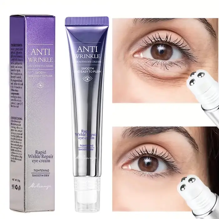 O'CHEAL crème Anti-rides pour les yeux hydratant cernes sérum rouleau masseur sacs pour les yeux aci