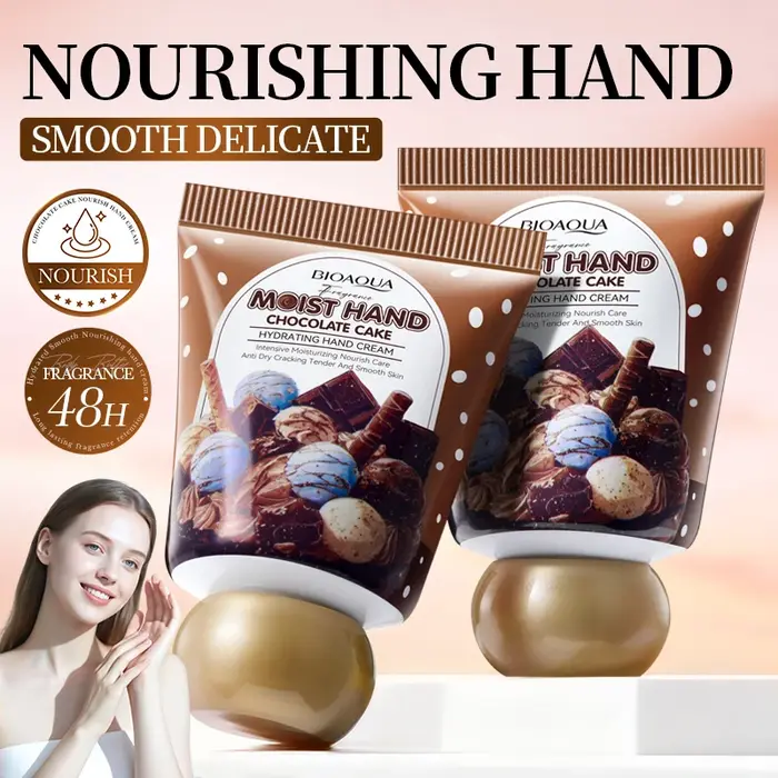 Crème pour les mains au chocolat BIOAQUA