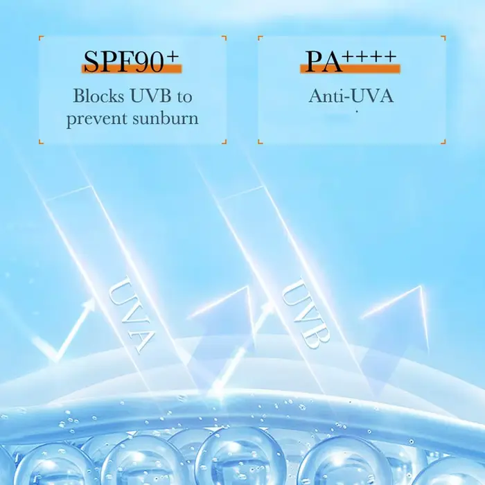 PA +++ Protection solaire UVA/UVB pour tout le corps Anti-âge