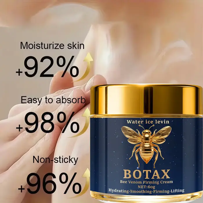 Crème raffermissante au venin d'abeille BOTAX avec acide hyaluronique et rétinol pour hydrater et lifter