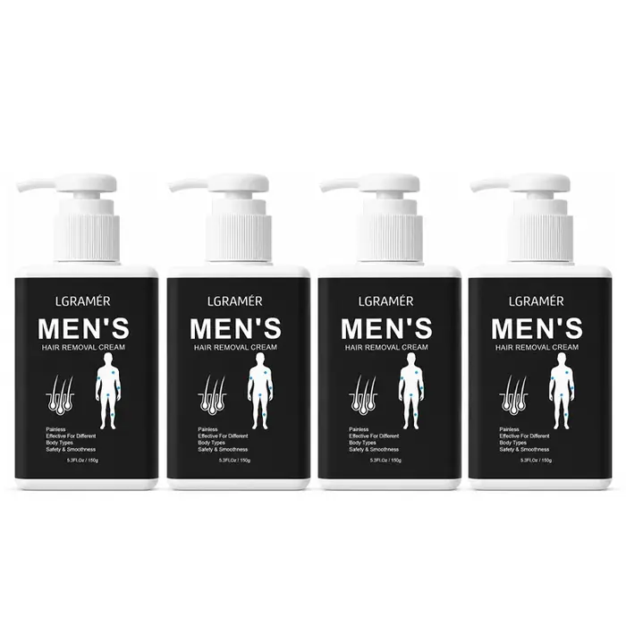 Crème dépilatoire, inhibiteur efficace de la repousse des poils, pour le visage et les aisselles, épilation indolore, soin professionnel pour une peau lisse, pour hommes