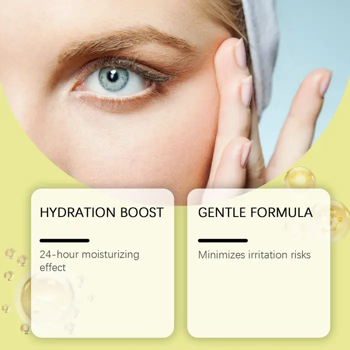 Crème Contour des Yeux Raffermissante au Rétinaldéhyde – Booster de Résilience et de Fermeté pour une Peau Lisse – Soin Réparateur Nuit Visage