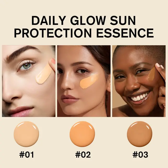 Crème solaire teintée adaptative au teint SPF40 50ml - Protection UV hydratante 3-en-1