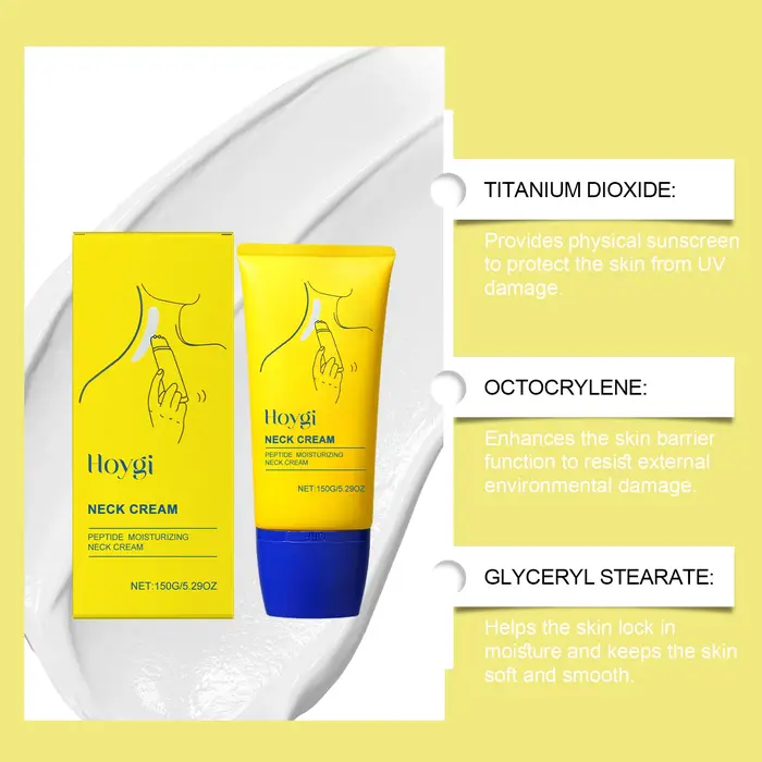 Crème raffermissante pour le cou : hydrate et nourrit