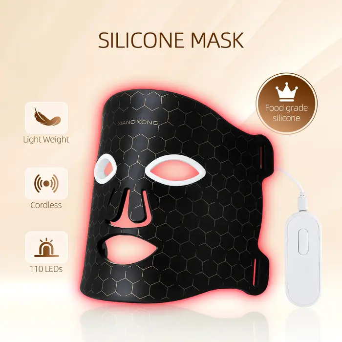 Masque Facial LED en Silicone