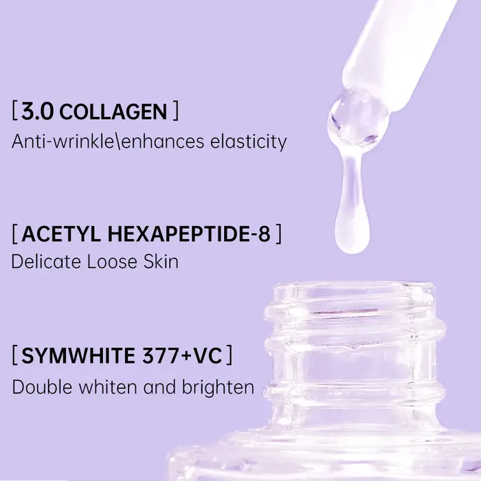 Sérum de collagène hydratant pour le visage