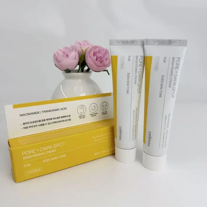 Crème Visage Éclaircissante Anti-Taches et Anti-Imperfections Celimax 35ml – Effet Blanchissant Durable et Anti-Rides – Produits de Soin Coréens de Luxe