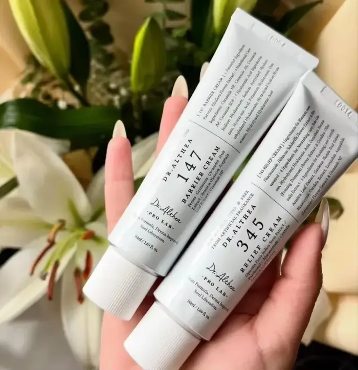 Crème en Brume Apaisante Dr.Althea 345 Originale 147, Crème Antioxydante Éclaircissante, Hydratante et Réparatrice Intensive, Brume d'Essence Originale