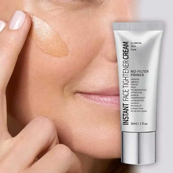 Crème raffermissante pour le visage à action rapide, hydratante avant la crème isolante, hydratante 