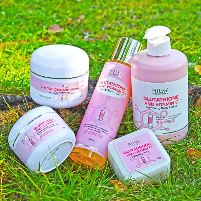 AILKE – ensemble de soins pour la peau blanchissant