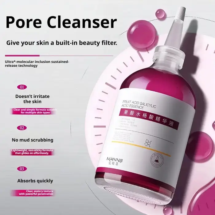 Sérum à l'acide salicylique pour resserrer les pores