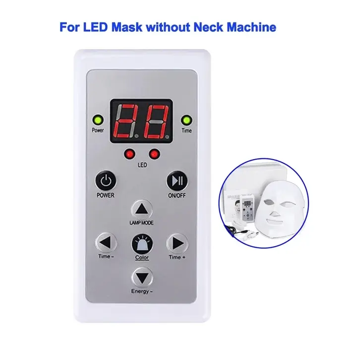Masque LED pour le visage et le cou