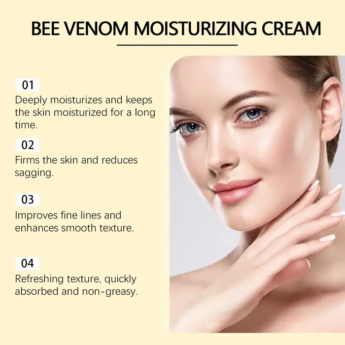  EELHOE crème pour le corps au venin d'abeille hydratation en profondeur hydratant Lifting de la peau Anti-affaissement