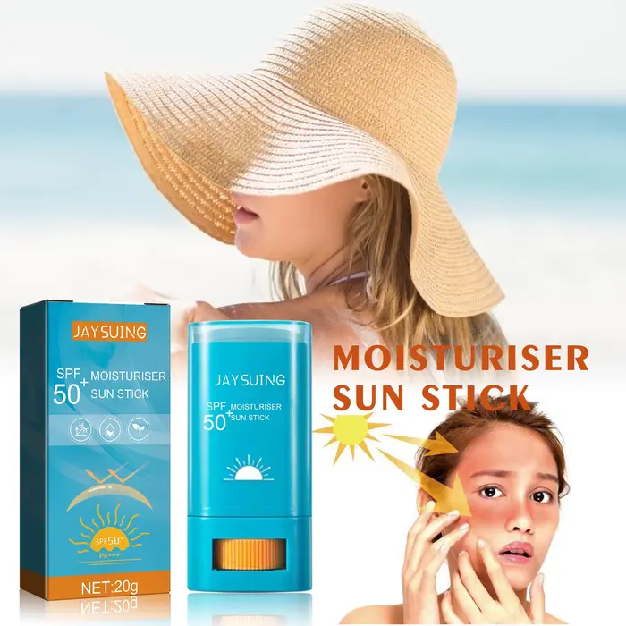 Crème solaire en stick SPF 50+ Protection UV Anti-oxydant Crème isolante légère Corée Tous types de peau Cosmétiques