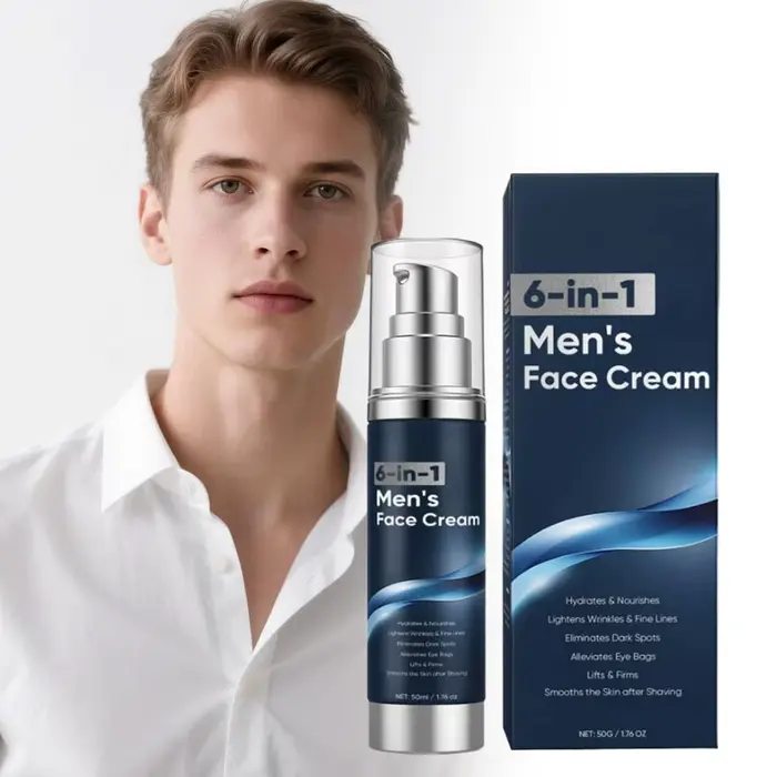 Crème pour le visage 6 en 1 pour hommes