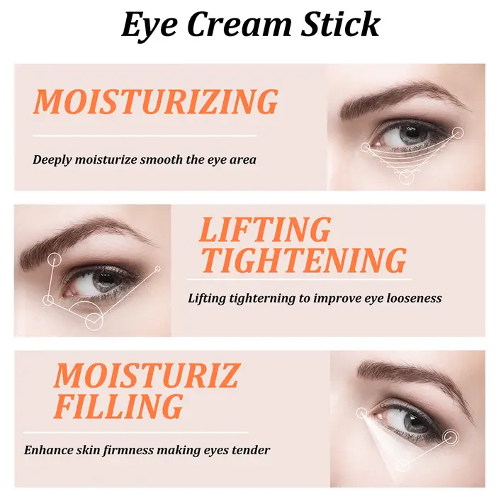 Bâton de crème pour les yeux d'escargot