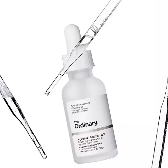 Solution Argireline 10% pour réduire les ridules Essence de lifting et de raffermissement du visage Anti-rides estompe les rides et les lignes frontales