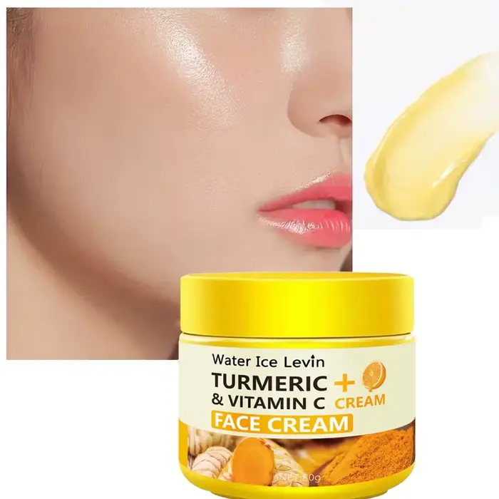 Crème visage au curcuma et à la vitamine C