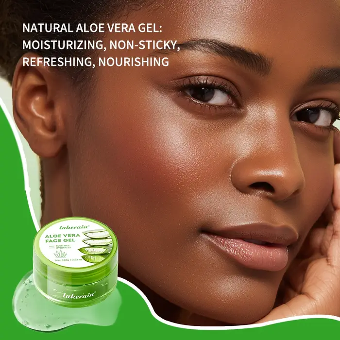 Gel d'aloe vera éclaircissant