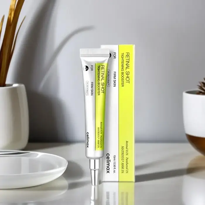 Crème Contour des Yeux Celimax Retinol Shot Elastic Care au Collagène et Peptides