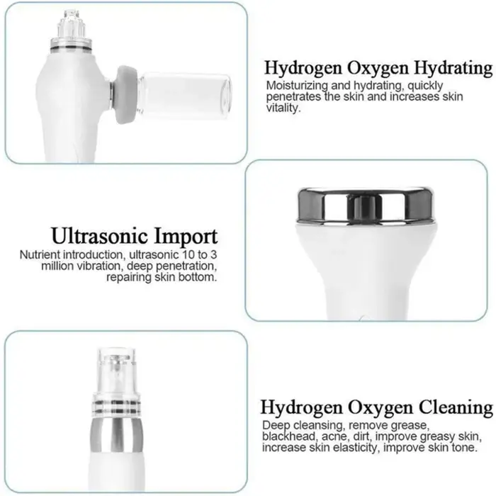 Appareil Hydro Professionnel pour GIslande du Visage, Nettoyage à l'Oxygène, Lifting, MicrodermDelhi