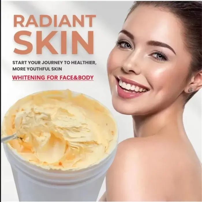 Crème éclaircissante puissante pour la peau
