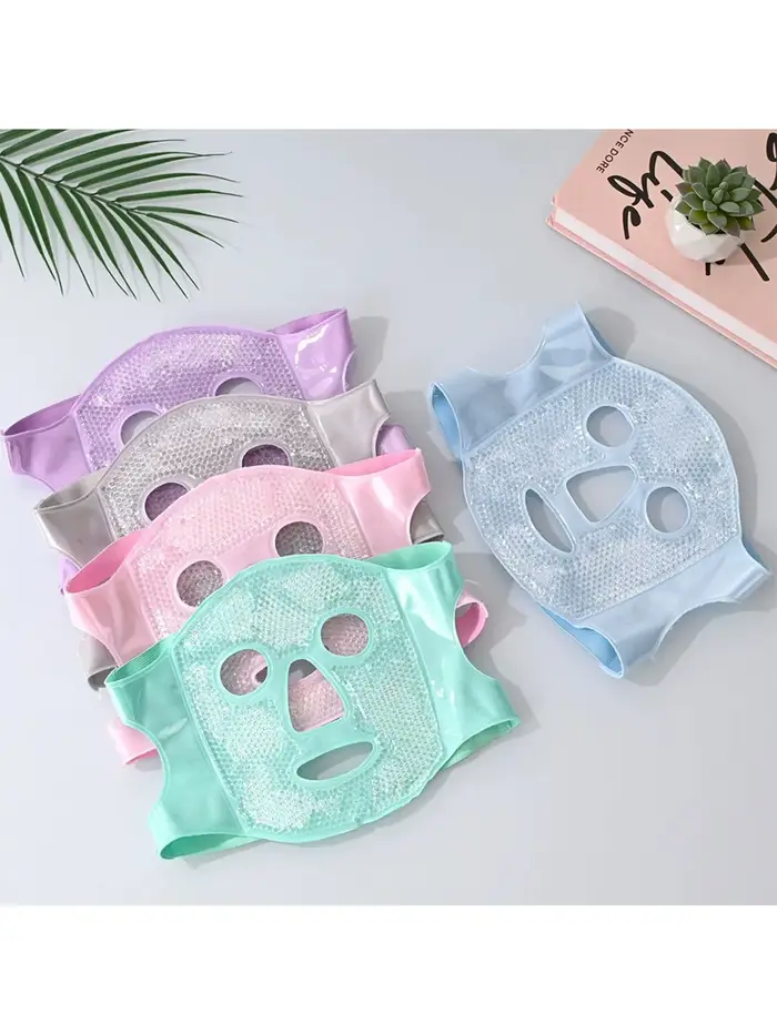 Masque rafraîchissant en gel pour le visage