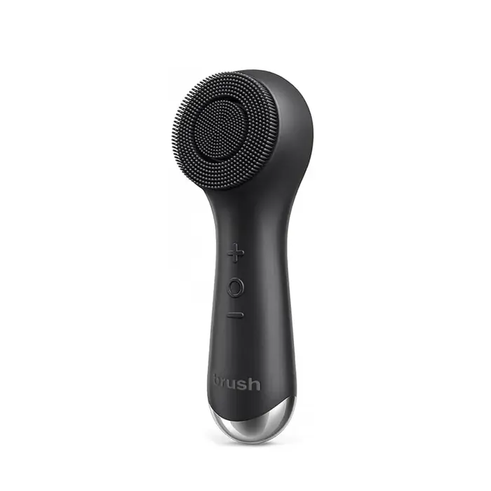 Brosse nettoyante faciale en silicone avec modes de rotation et de vibration doubles, massage facial