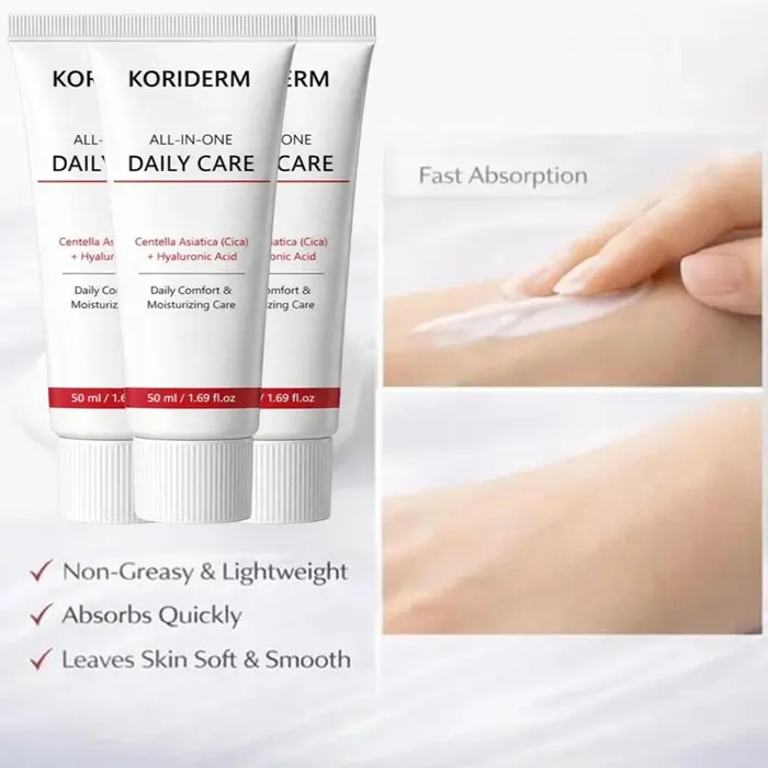 Crème pour le visage à la Centella Asiatica