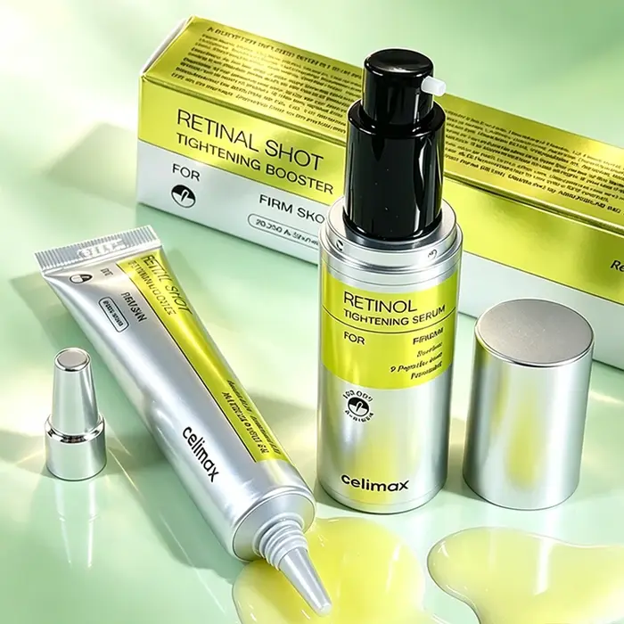 Crème pour les yeux Celimax Vita A Retina originale coréenne, absorption rapide, raffermissante, apaisante pour le contour des yeux, essence pour le visage, produit de soin de beauté.