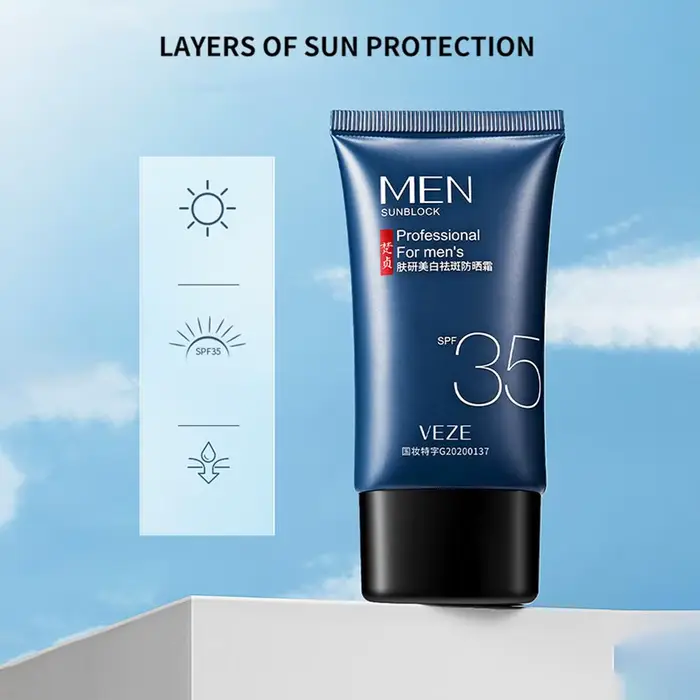 Crème solaire SPF 35 pour hommes
