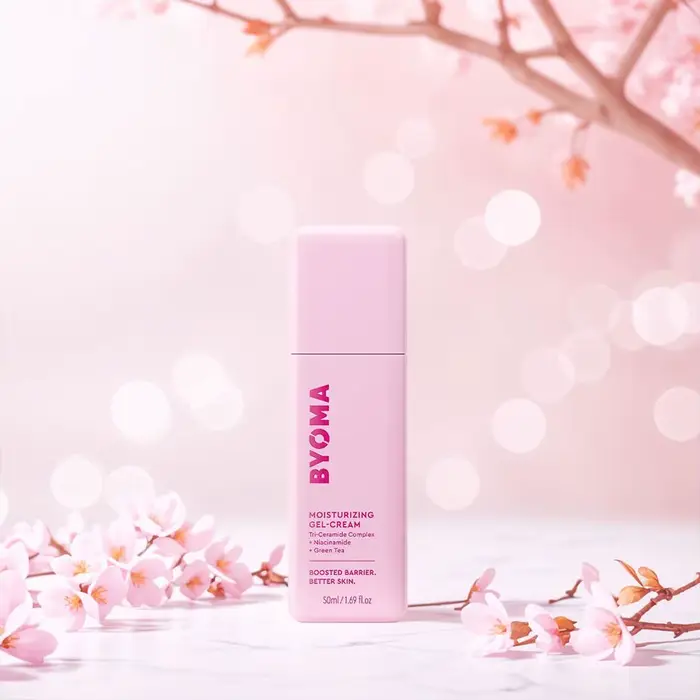 BYOMA Crème Gel Hydratante & Réparatrice pour le Visage