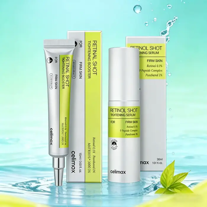 Celimax The Vita A Retinal Shot : Coffret Booster Raffermissant pour la Peau