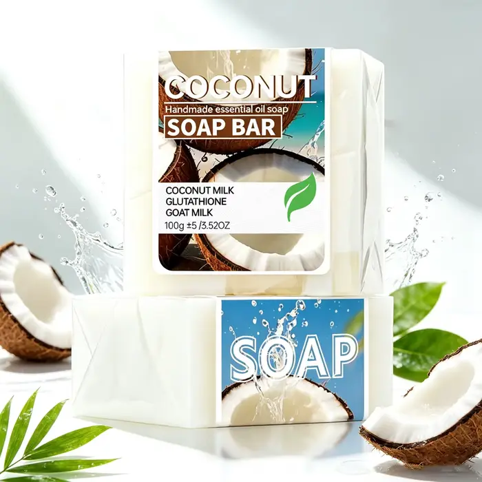 Savon hydratant au lait de coco
