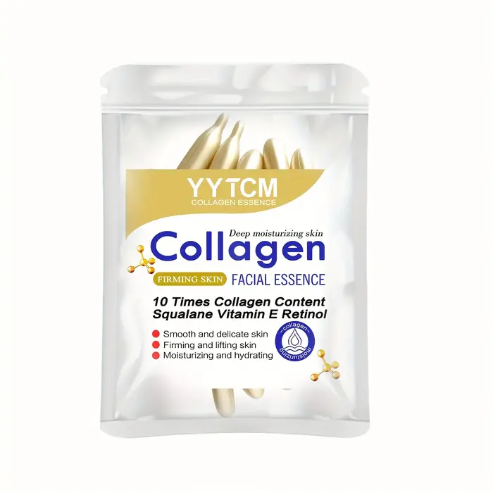 Essence raffermissante au collagène en capsules