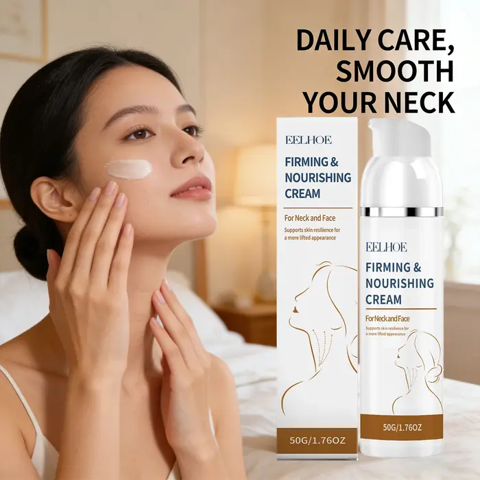 Crème Raffermissante et Nourrissante pour le Cou et le Visage