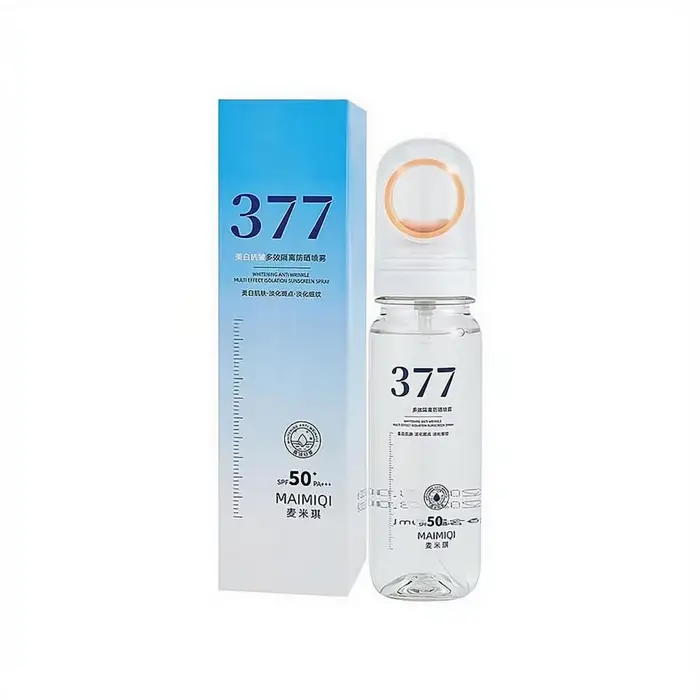 Spray solaire SPF50+ 90ml hydratant pour le visage, le cou et le corps, anti-âge, protection UV à large spectre, protection solaire quotidienne, soin de la peau pour tous les types de peau