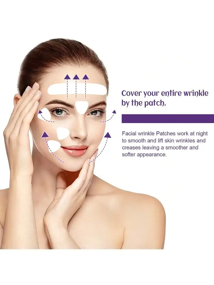 Patch anti-rides pour le visage : Lifting du tissu facial pour raffermir la peau relâchée