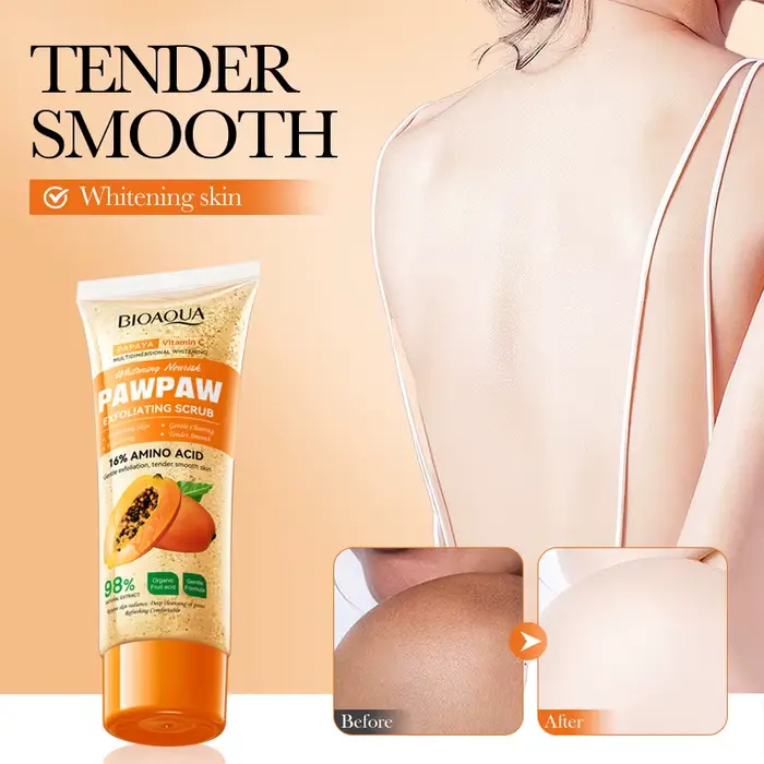 Crème exfoliante papaye vitamine C