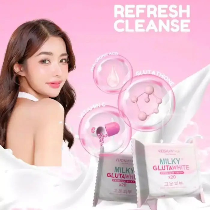 Savon coréen MILKY GLUTAWHITE Premium 70g