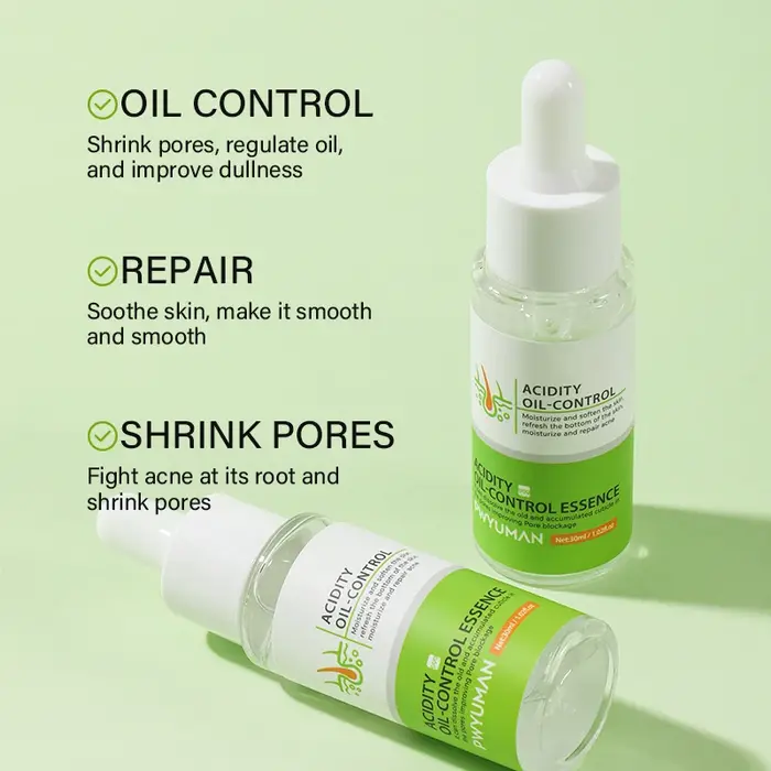 Sérum rétrécit les pores à l'acide salicylique, élimination des grands Pores, élimine les points noirs, réparation lisse du visage, produit de soins pour la peau