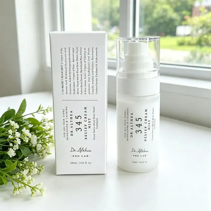 Crème en Brume Apaisante Dr.Althea 345, Antioxydante 147, Produits de Soin Naturels, Blanchissants, Éclaircissants, Non Gras, Apaisants pour la Peau