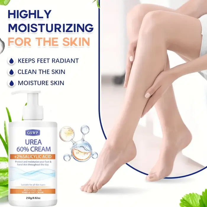 GSWP Crème hydratante pour les mains et les pieds à 60% d'urée