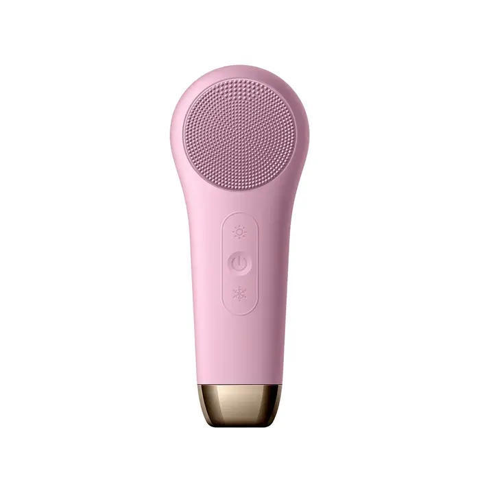 Nettoyant électrique pour le visage, brosse de nettoyage du visage en Silicone, Vibration ultrasoniq