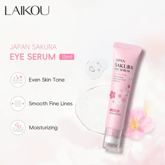 Sérum pour les yeux LAIKOU Sakura Roller 15ml
