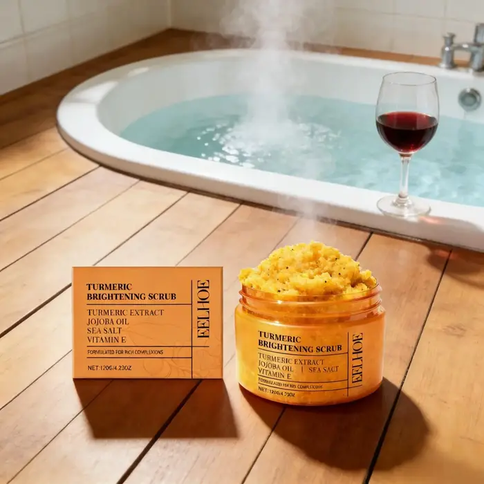 EELHOE Gommage au Curcuma Éclaircissant pour la Peau