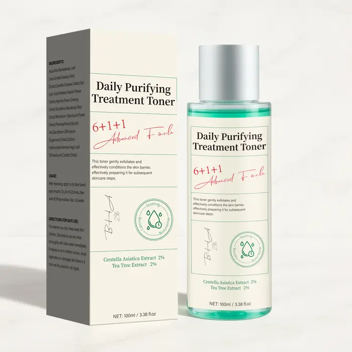 Tonique Purifiant Quotidien avec Acide Salicylique et Centella Asiatica