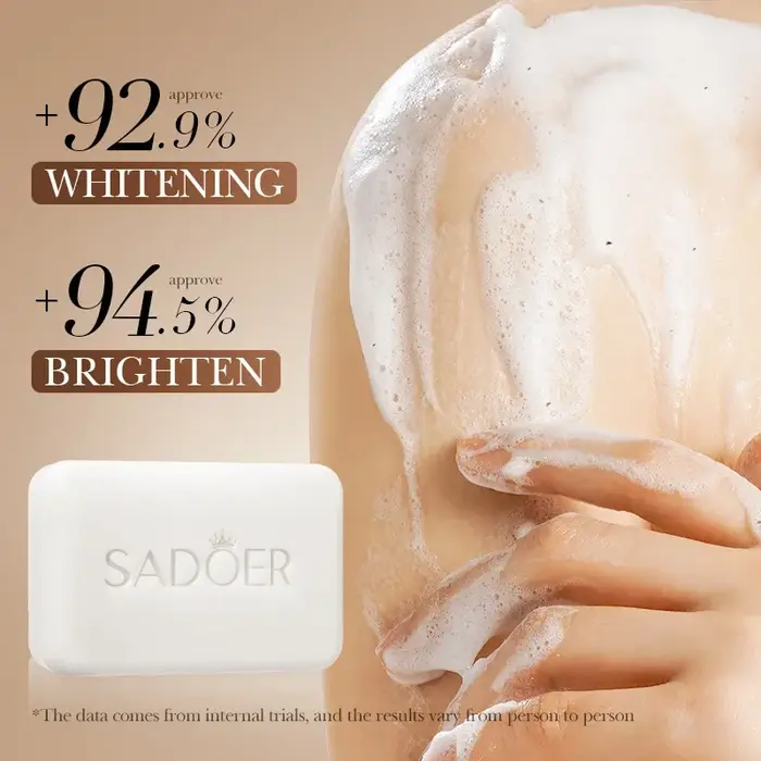 Savon facial Sadoer à la niacinamide et à l'arbutine