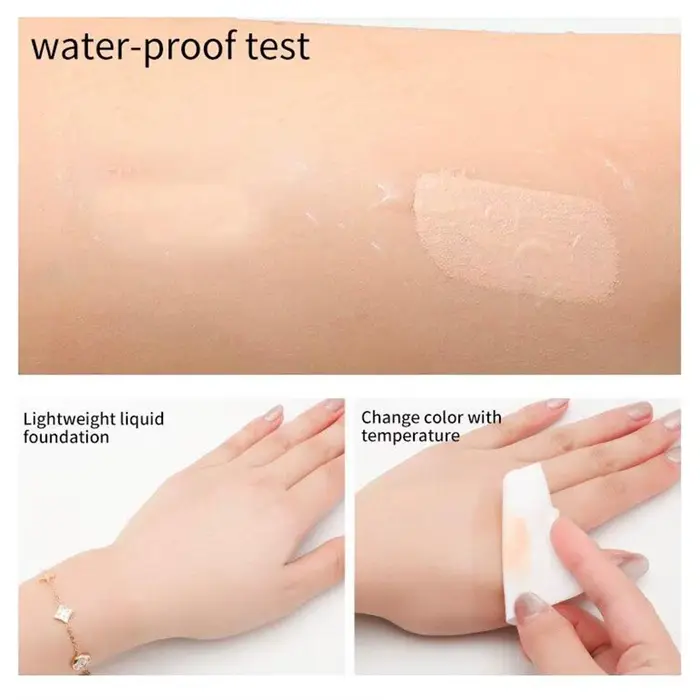 1/2 pièces 30ml teinté hydratant léger fond de teint transparent SPF