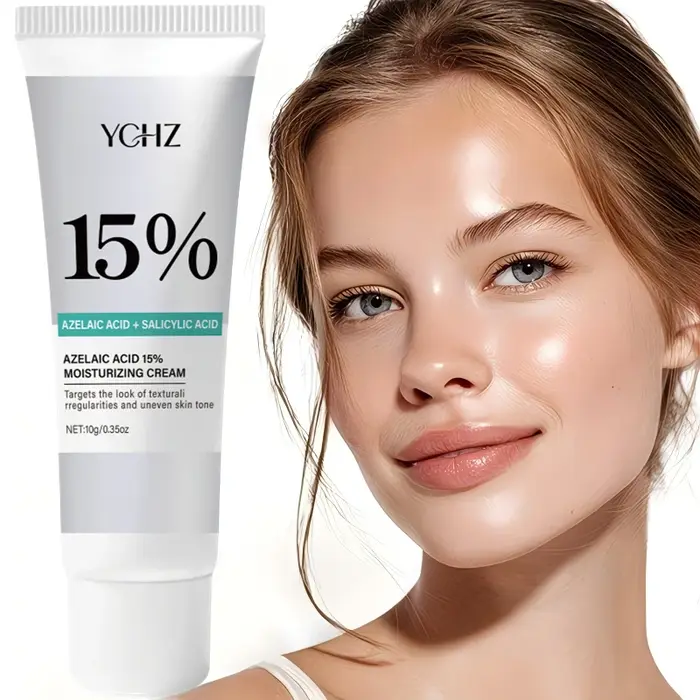 Crème Gel Hydratante à l'Essence d'Acide Arbutique 15%, Contient 12% d'Acide Isopropylique, Glycérine, Acide Salicylique, Acide Azélaïque, Essence de Centella Asiatica et Essence de Niacinamide pour l
